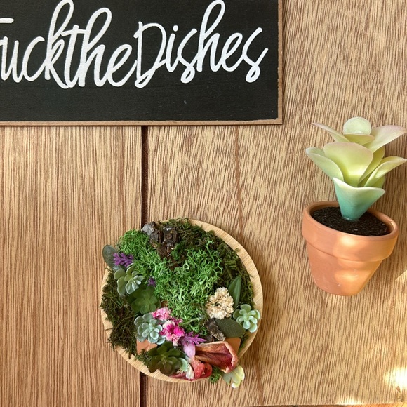 💚🌸🍃Original, handmade “with love” moss art 💚❤️❤️❤️ - Picture 5 of 6